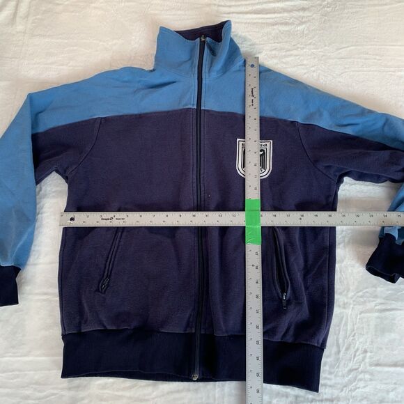 Vintage Bundeswehr German Army Track Jacket 50/44 (M/L) Warm Up Running Military - Picture 5 of 10
